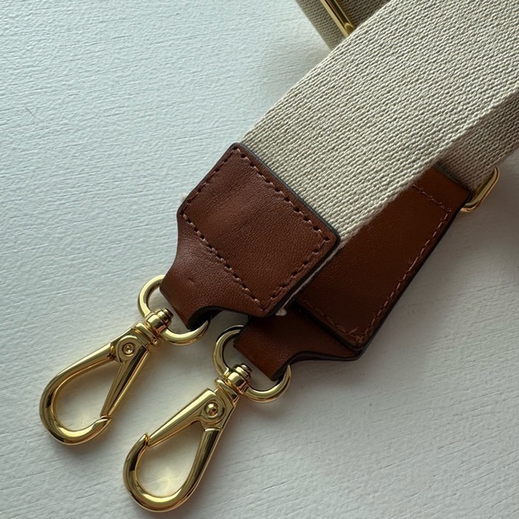 Ralph Lauren Canvas and Leather Small Crossbody Bag - Picture 11 of 15